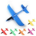 thumbnail image 2 of 4 Pack Airplane Toys, 18.9" Large Throwing Foam Plane, 2 Flight Mode Glider, Flying Toy for Kids, Birthday Gifts for 3 4 5 6 7 8 9 10 11 12 Year Old Boys Girls, Outdoor Sport Toys Party Favors, 2 of 8