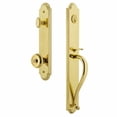 thumbnail image 2 of Grandeur Arc S Grip Dummy Handleset with Bouton Knob, 2 of 5