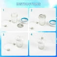 thumbnail image 4 of Bamboohart Jar Sealer for Foodsaver Vacuum Sealer Vacuum Sealer Kit for Wide-Mouth & Regular-Mouth Jar with Accessory Hose for Mason Jars Used for Foodsaver Vacuum Sealer, 4 of 8