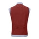 thumbnail image 3 of Camiseta sin mangas con cuello vuelto para hombre, de color liso, sin mangas, con múltiples bolsillos, cómoda y transpirable., 3 of 5