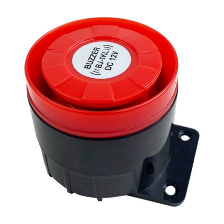 ABS Security Alert 120dB Loud Alarm With LED Light Electronic Light Alarm For Commercial Residential Protections