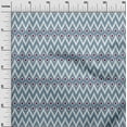 thumbnail image 2 of oneOone Cotton Silk Fabric Chevron Ikat Print Fabric By Yard 42 Inch Wide, 2 of 4