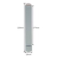 thumbnail image 2 of fastboy Adhesive Protective Case Compatible for Apple Pencil Sticky Holder Sleeve Protective Pouch Bags Gray, 2 of 5