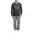 thumbnail image 5 of CafePress - Cicadas Don't Forget To Be Awesome Cicada Insects - Men's Long Sleeve Charcoal Pajama Set, 5 of 7