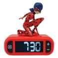 thumbnail image 1 of Despertador LexiBook Miraculous Digital con luz nocturna Ladybug, 1 of 8