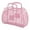 Pink, variant on Leodye 1PCS Bathroom Hollowed Out Foldable Plastic Wash Storage Basket Portable Mesh Hand Basket for Toiletries and Bath Supplies - 9.45 × 8.27 × 3.74 IN