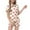 Beige, variant on Children Boys Satin Pajamas Set Graphic Print Kids Button Down Pajamas Set Toddler Girl Sleepwear Christmas Pjs Kids 8-10 Years