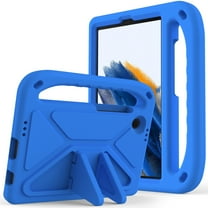 TECH CIRCLE for Samsung Galaxy Tab A9 Case 2023 SM-X110/X115 Tablet Case ,Shockproof Handle Viewing Angles Stand Kids Friendly Case Lightweight EVA Rugged Cover for Samsung Galaxy Tab A9 8.7",Blue