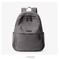 thumbnail image 2 of Large-capacity Anti-theft Canvas Backpack for Women Men,Vintage Multiple Pockets Daily Work Travel School bag, 2 of 11