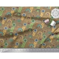 thumbnail image 3 of Soimoi Cotton Duck Fabric Leaves & Floral Clip Art Fabric Prints by Yard 42 Inch Wide, 3 of 3