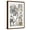 Brown Frame, variant on Art.com Metallic Garden II Art Print by Jennifer Goldberger, 12" x 18"