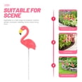 thumbnail image 4 of BRIGHTFUFU Decoración de flamencos simulados de planta en macizo de flamenco adorno de jardín de animales decoración de césped al aire libre, 4 of 7