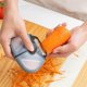thumbnail image 2 of Rotating Julienne Peeler - Stainless Steel Vegetable Peeler, 2 of 5