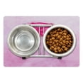 thumbnail image 1 of Art Abstract Pet Mat for Food and Water, Floral Fine Art of a Romantic Rose Oil Painting with Strokes, Non-Slip Rubber Mat for Dogs and Cats, 18" X 12", by Ambesonne, 1 of 2