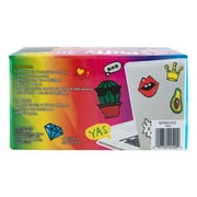 Puffy Paint Big Pack, 30 Bottles of 3D Paint in 1 fl oz Easy Squeeze Bottles, with Stencils and Brushes, Multicolor Acrylic Paint