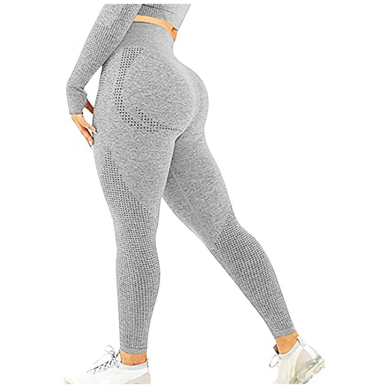 SELONE Tights for Women Workout Butt Lifting Gym Long Length Seamless High  Waist Running Sports Yogalicious Utility Dressy Everyday Soft Jeggings  Athletic Leggings for Women 30-Gray M 