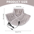 thumbnail image 2 of WIFKLSIIPG Heating Pad for Neck and Shoulders USB Heated Shoulder and Neck Pad Wrap Warmer Quick Heating with 3 Heat Settings Overheating for Women Men, 2 of 6
