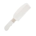 thumbnail image 2 of Antiestático para Peluquería, Plástico, con Tapa Plana, para Desenredar Finos - Blanco Macarena Peine Clipper con parte superior plana, 2 of 7