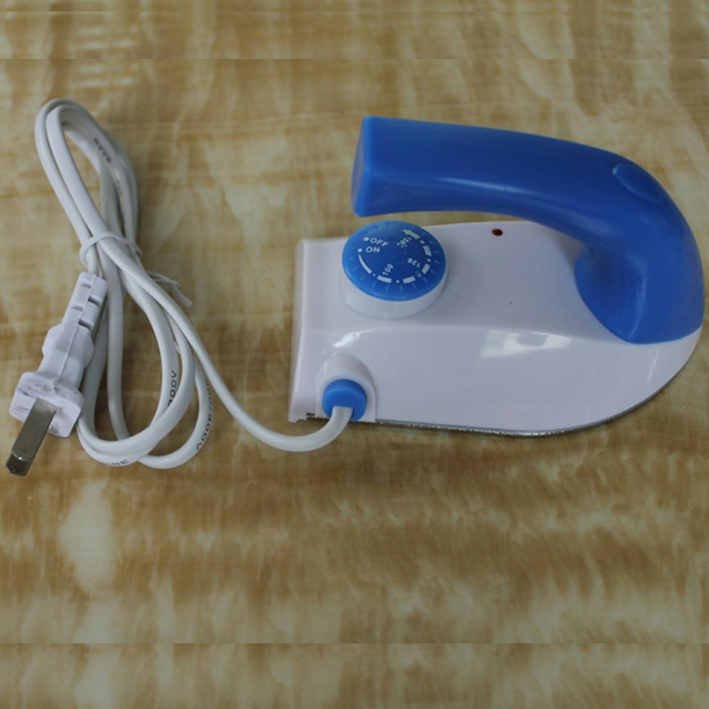 Dongrere Mini Heat Press Portable Mini Iron for Travel & Home Wrinkle-remover for Shirt Collars, Cuffs & Fabrics