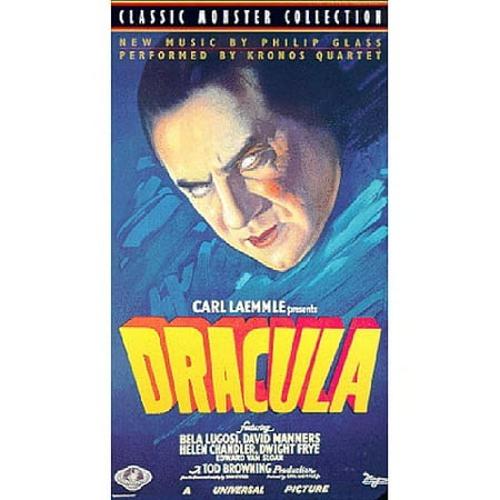 Dracula (1931) Horror Vintage VHS Tape - (Bela Lugosi)