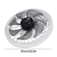 thumbnail image 3 of Fans for Bedroom Restaurant Bedroom Modern Ceiling Fan Light New Remote Control Home Sorcery Multifunctional and Multipurpose Fan Light Ceiling Fan with Lights, 3 of 9