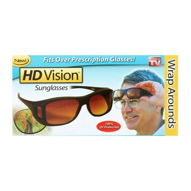 Wrap Around Sunglasses for High Rx