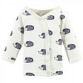 thumbnail image 2 of Touched by Nature Baby Boy Organic Cotton Preemie Layette 4pc Set, Hedgehog, Preemie, 2 of 5