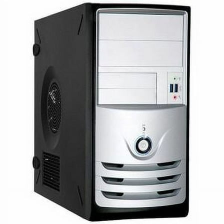 In Win Z Series Micro-ATX Mini Tower Chassis - Mini-tower - Black, Silver - SECC, Steel, Metal - 450 W - Power Supply Installed - Micro ATX, Mini ITX Motherboard Supported - 2 x Internal 5.25" Bay ...