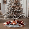 thumbnail image 4 of Lukts Hello Fall Gnomes Print Color Life Christmas Tree Skirt, Winter Holiday Tree Mat Decoration ,Can be Used as A Shawl-48", 4 of 6