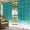Turquoise Green, variant on Outdoor Curtains for Patio Waterproof, Ombre Teal Waves Outdoor Privacy Panels Grommet, Abstract Art Gradient Modern Blackout Outside Curtains for Porch/Cabana/Pergola/Gazebo 54"x108", 2 Panels