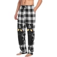 thumbnail image 4 of GZHJMY Cat Pajama Pants for Men, Lounge Pants Lightweight Men Pajama Bottoms with Drawstring Pockets, Christmas New Year Birthday Gifts, Medium, 4 of 6