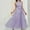 Purple, variant on XWSHYW Plus Size Womens Clothes Sexy Sleeveless Loose Fit Beach Mid-Length Dress Fashion Solid Color Crew Neck Holiday Party Dresses
