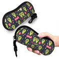 thumbnail image 5 of Zufioo Avocado Love Print Sunglasses Case Tactical Zipper Sunglasses Carrying Case for Men Women, 5 of 6