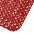thumbnail image 5 of Red Christmas Reindeer Pattern Dish Drying Mat for Kitchen 1 Pack, Ultra Absorbent Microfiber Dishes Drainer Mats,16x18in(41x46cm), 5 of 6