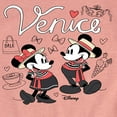 thumbnail image 3 of Disney - Mickey & Friends - Mickey & Minnie - Venice - Toddler And Youth Girls Short Sleeve Graphic T-Shirt, 3 of 5