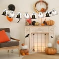 thumbnail image 7 of Xuniizn Happy Halloween Banner Indoor Bunting Halloween Banners for Halloween Party Decorations, Fireplace Wall Halloween Decorations for Home Indoor & Outdoor(Banner x8 + Hemp Rope x1), 7 of 7