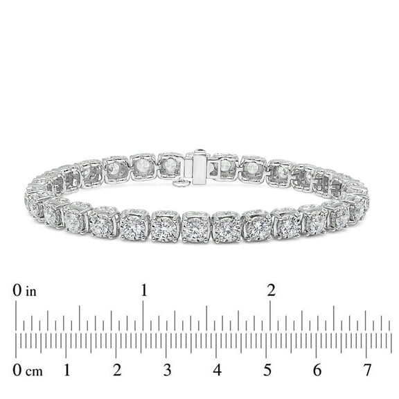 10KT 10CT Lab Grown Diamond Diamond Bracelet