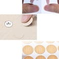 thumbnail image 5 of 5 piezas de cubiertas de tornillos autoadhesivas para agujeros de tornillos para muebles, armarios, gabinetes, 21 mm, 54 piezas por hoja, 5 of 5