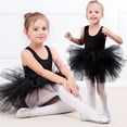 thumbnail image 2 of Traje de ballet para niños, traje de práctica de danza del cisne para niñas, traje de baile para festivales, falda de ballet para actuación, 2 of 6
