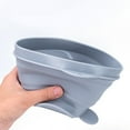 thumbnail image 4 of XISAOK Large Capacity Collapsible Pet Folding Silicone Bowl Outdoor Portable Bowl, 4 of 17