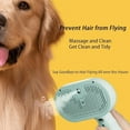 thumbnail image 2 of Saluqifa Doggo Comfy Doggocomfy Pet Spray Comb, Pet Hair Removal Comb with Steamer, 3 in 1 Cat Steam Brush for Shedding & Grooming, Water Brush for Cats Dogs with One-Click Release Button, 2 of 7