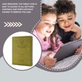 thumbnail image 4 of Tablet Case Retro Deer PU Leather Shell Shell Drop Resistant Protective Cover Soft Letters Pattern Skin Flat Computer Dustproof Protector Green, 4 of 8