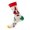 A, variant on Mens Performance Cotton Pad Sports Leisure Socks Christmas Pattern Socks For Men