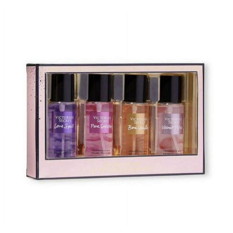 Victoria's Secret Fragrance Mist Collection 4 Piece Mini Mist Gift Set