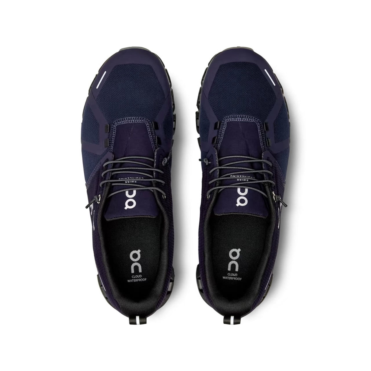 On Running Cloud 5 Waterproof Men's Running Shoes, Midnight On Running Cloud 5 Waterproof Men's Running Shoes, Midnight