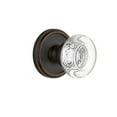 thumbnail image 4 of Grandeur Geobor_Prv_234 Georgetown Solid Brass Rose Privacy Door Knob Set - Brass, 4 of 7