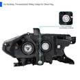 thumbnail image 5 of Spec-D Tuning Left Driver Side Chrome Projector Headlight Compatible with 2016-2022 Toyota Tacoma with factory LED daytime running lights, 5 of 6