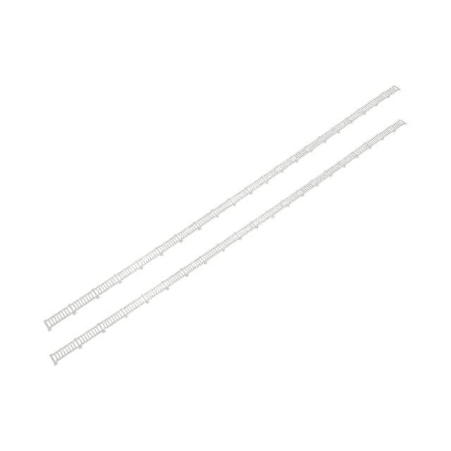 TISHITA 2Pcs Fence Models Barrier Guardrail for Scene Setups DIY Crafts Fairy Garden 1 87 Scale