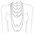 thumbnail image 4 of PORI JEWELERS Sterling Silver 3.4mm diamond cut rope chain necklace- Made In Italy, 4 of 7