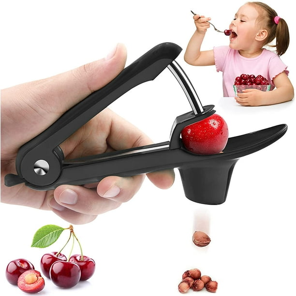 Cherry Pitter Tool Cherries Pitter Olive Seed Remover Tool Cherry Stoner Pitter Cherry Corer Tool With Space Saving Lock Design For Make Fresh Cherries Dishes And Cocktail Cherries Black Walmart Com Walmart Com